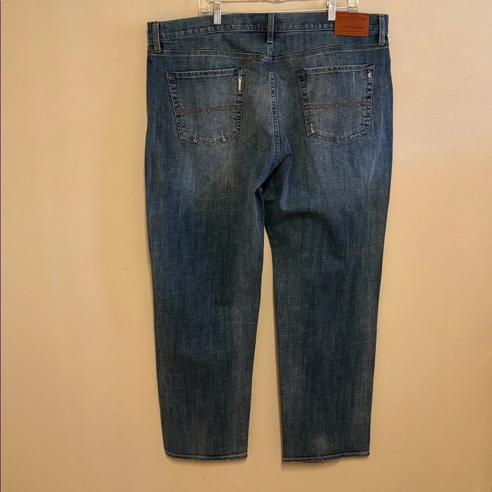 Mens Lucky Brand 181 Relaxed Straight Jeans 42 X 34